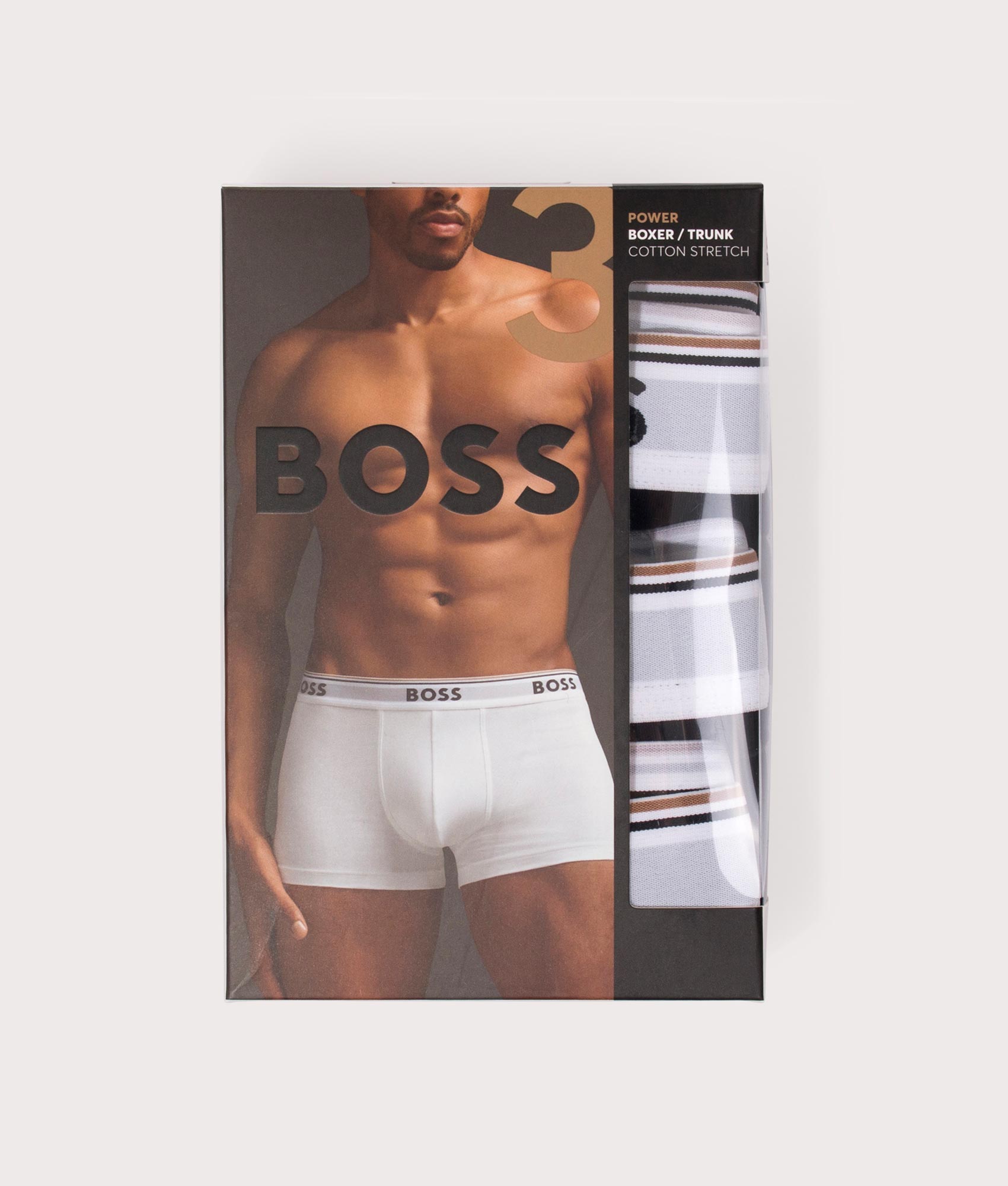 3 Pack of Regular Fit Power Trunks