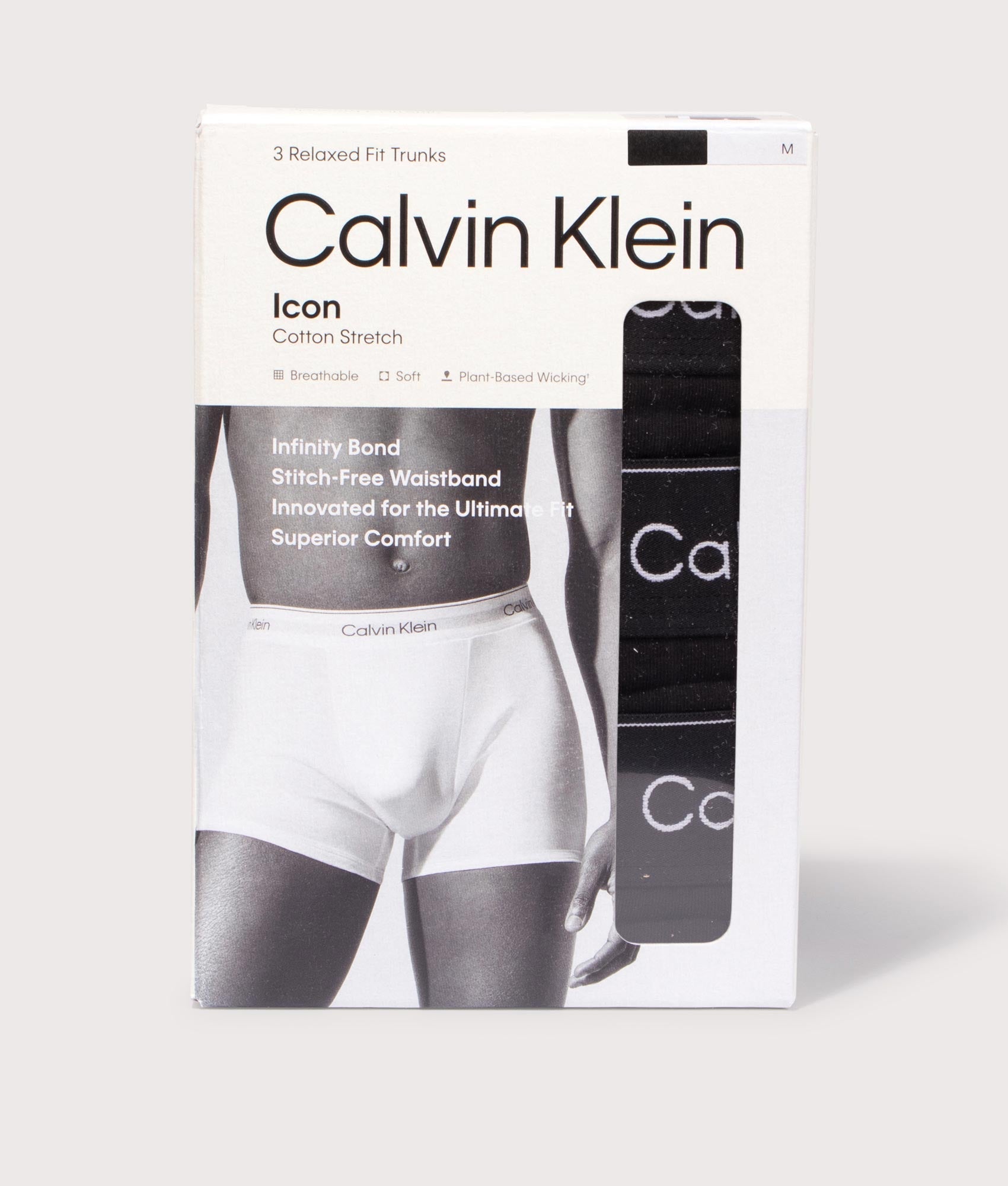 3 Pack Relaxed Fit Trunks